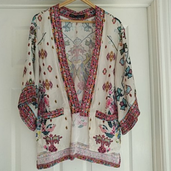 Zara kimono fits size 4-8 - Picture 3 of 8